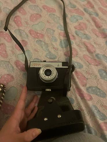 kasetofoni: SMENA 8M – analogni fotoaparat sa kožnom futrolom i kaišem - 35mm — 1