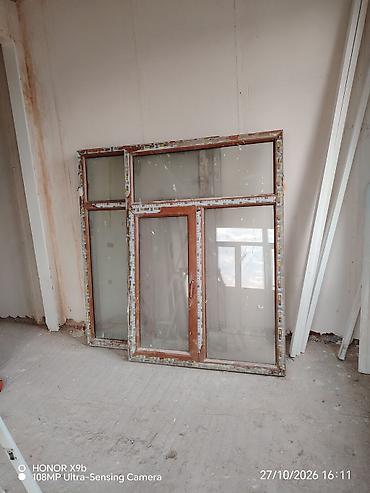 pendir mayasi: 4 pəncərə 2 balkon qapısı pəncərə ilə birlikdə birdə zalın 3m 260 qapı — 1