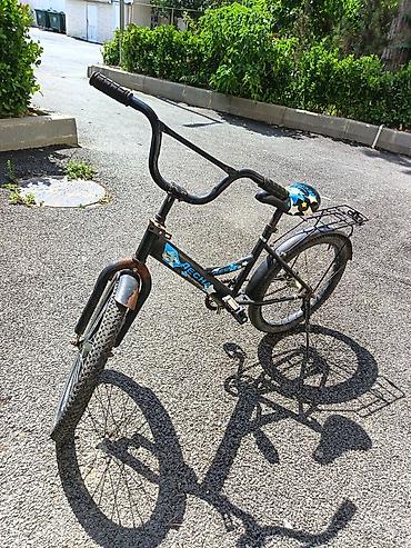 bmx satilir: Uşaq/yeniyetmə velosipedi – “ЛЕCHA” temalı dizayn - Rəng: qara, mavi — 3