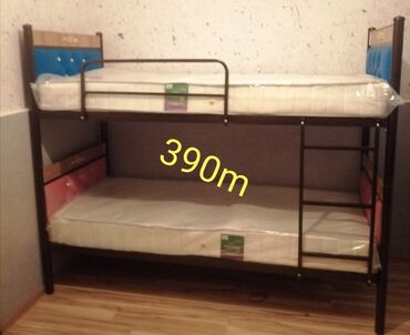 İkimərtəbəli uşaq çarpayıları: Oğlan və qız üçün, Yeni, Çarpayı, Matrassız, Siyirməsiz — 3