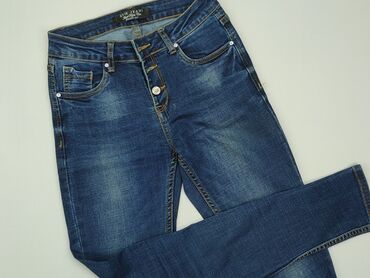 legginsy damskie z kieszenią na telefon: Jeans for women, S (EU 36)