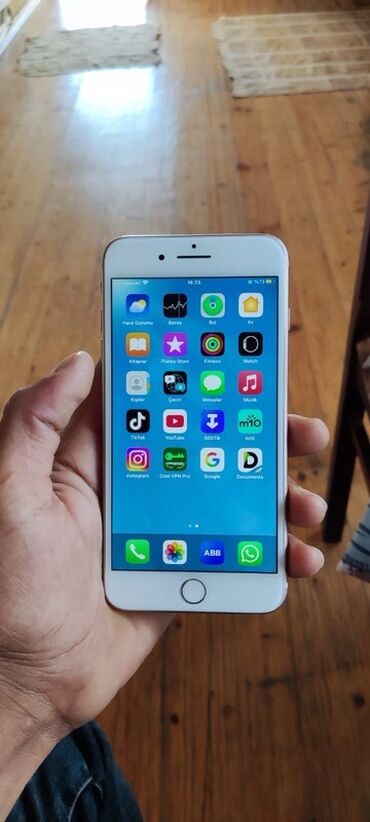 Kompüter, noutbuk və planşetlər: IPhone 8 Plus, 64 GB, Ağ, Barmaq izi