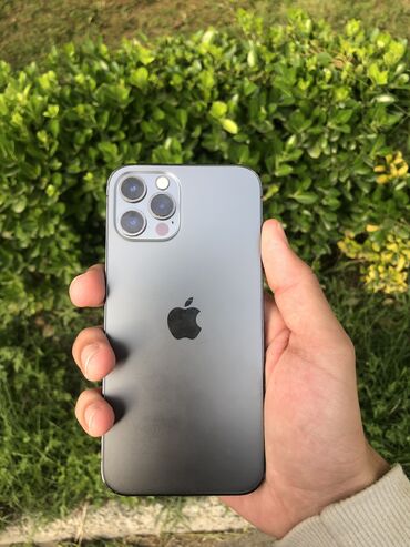 asus vivobook 15: IPhone 12 Pro, 128 GB, Graphite, Barmaq izi, Face ID
