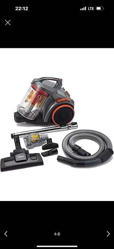 Пылесосы: Пылесос, Стандартный, Сухая, Контейнер, Мешок, Циклонный фильтр — 11