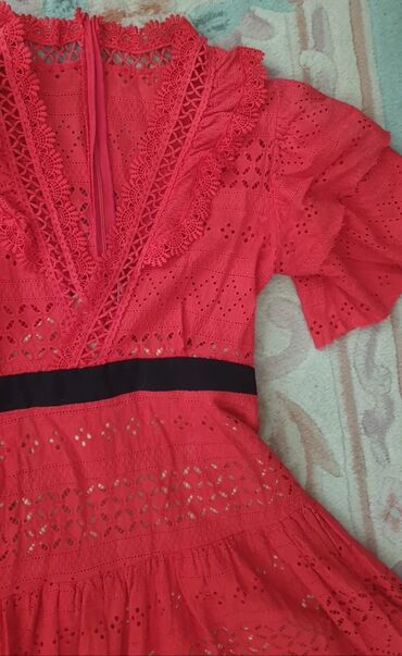 Haljine: Self portrait broderie anglaise dress. Isti model self-portrait Crvena na lalafo.rs — 13 Haljine: Self portrait broderie anglaise dress. Isti model self-portrait Crvena — 13