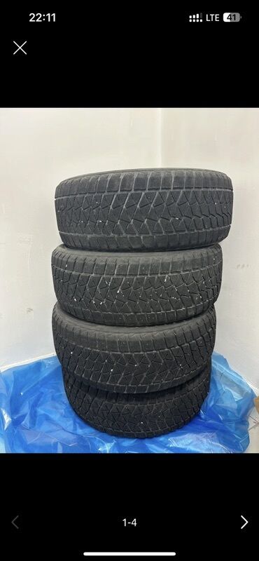 купить шины бу в бишкеке: Шиналар 245 / 55 / R 19, Кыш, Колдонулган, Комплект, Жеңил унаалар, Кытай