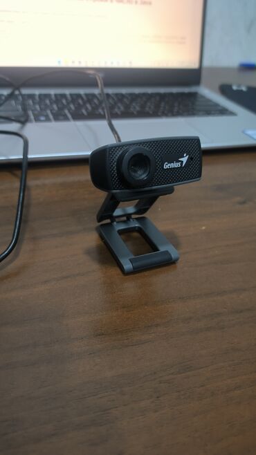 Веб-камералар: Genius FaceCam 1000X HD 720p. Полностью исправная, как новенькая