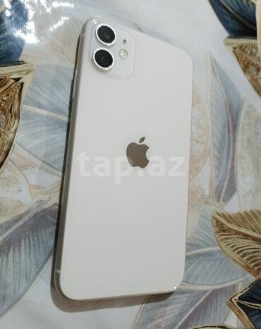 IPhone 11, 64 GB, Ağ, Face ID