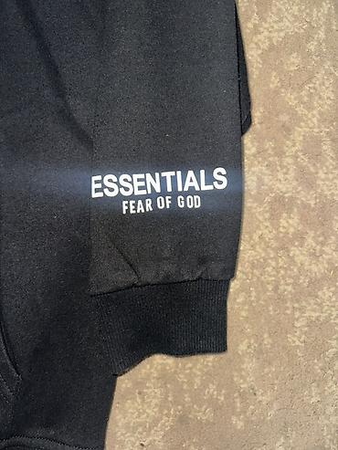 меховые воротники: Худи Fear of God Essentials (8,5-10) - Модель: Essentials Pullover — 4