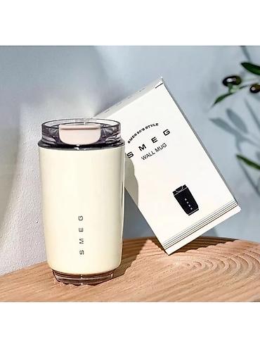 Ашкана буюмдары: Термокружка Smeg Wall Mug (кремовый цвет) * Элегантный дизайн в стиле — 1