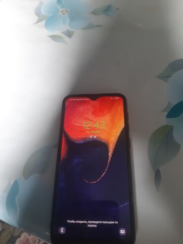купить бу поко х3 про: Samsung Galaxy A50, Колдонулган, 64 ГБ, түсү - Көгүлтүр, 2 SIM