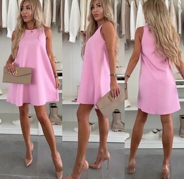 ženski kaputi h: M (EU 38), color - Pink, Cocktail, With the straps