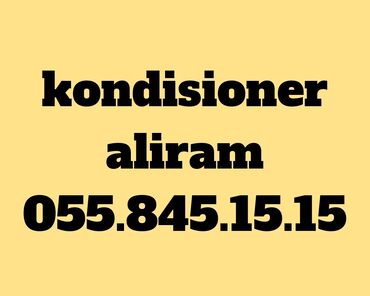 Kondisionerlər: Təmir, Split kondisionerlər, Frion vurulması, Zəmanətlə