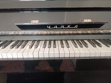 Пианино, фортепиано: Пианино чайка колдонулган