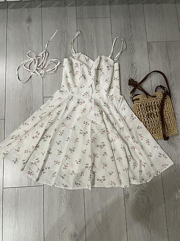 Повседневное платье, Made in KG, Лето, Короткая модель, Сарафан, L, XL, S