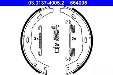 Brake System: PAKNOVI MERCEDES C KLASA W204 4 SA OPRUGICAMA | Paknovi mercedes c — 2