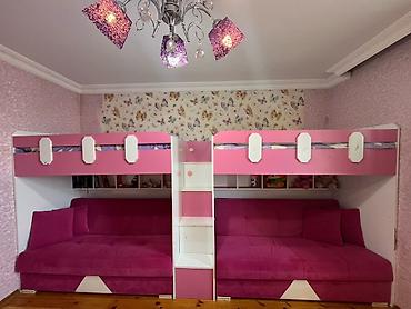 2 mertebe carpayı: Qız üçün, İşlənmiş, Çarpayı, Matras ilə — 1