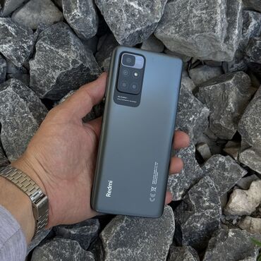 купить бу телефон redmi: Redmi, Redmi 10, Б/у, 128 ГБ, цвет - Серый, 2 SIM