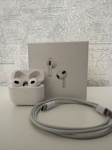 mikro nauşnik qiymeti: Yeni Simsiz (Bluetooth) Qulaqcıqlar, Apple, rəng - Ağ
