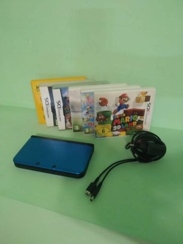железный диск на 16: Nintendo 3DS XL. 4 GB SD. + 7 edet oyun disketda. Tam istek vezietde