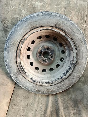 rf 2: Колеса в сборе 175 / 65 / R 14, Зима, Б/у, Запаска, Легковые, Железные, отверстий - 4 — 4