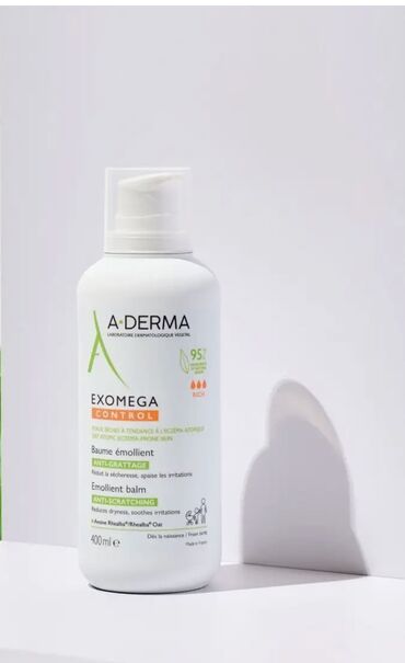 хорошие витамины для кожи: A-Derma Exomega Control Baume Émollient (А-Дерма Экзомега Контрол