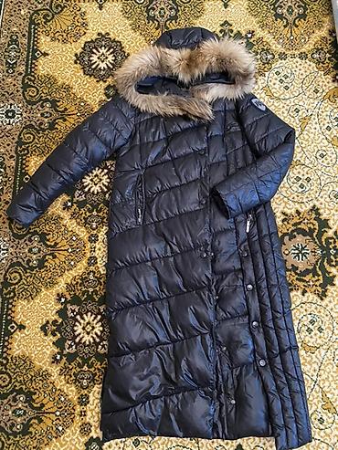 длинная куртка: Пуховик, Длинная модель, Стеганый, 2XL — 1