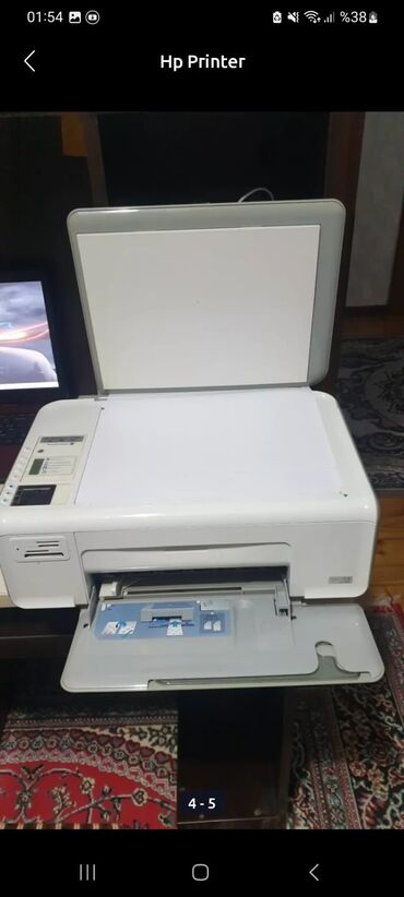 Kompüter və noutbuk aksesuarları: HP Photosmart C4283 çoxfunksiyalı printer - Funksiyalar: çap, skan