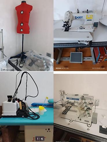 Digər biznes avadanlığı: Derzi avadanliqlari satilir 1350 manat.Hamisi yenidi.tek tek satisi — 1