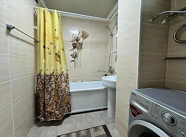 105: 3 комнаты, 62 м², Ак-Эмир рынок 105 серия, 7 этаж, Косметический ремонт — 2