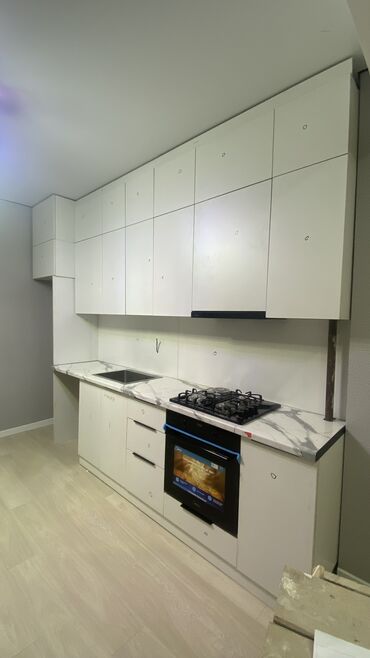 Кухонные гарнитуры: Кухонный гарнитур, Новый, МДФ, Бесплатная доставка — 10