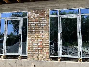 сейф двери: Панорамные алюминиевые двери-витражи - Алюминиевый профиль с — 1