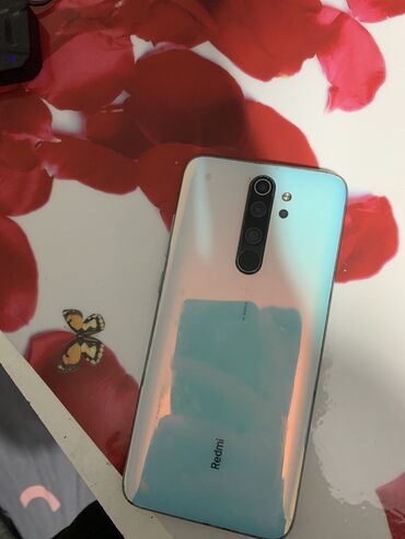 Xiaomi, Redmi Note 8 Pro, Б/у, 128 ГБ, цвет - Синий, 2 SIM