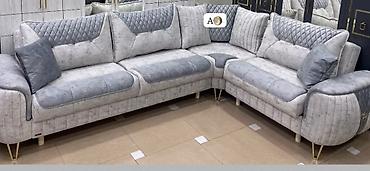 продать мебель бу: AYGUN 🌖750₼.KUNC DİVAN SATİLİR.3/2m.ACİLAN BAZALİDİ.UNVAN XİRDALAN — 1