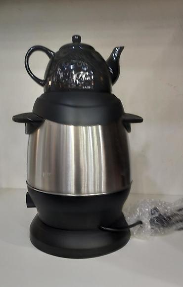 elektrik samavar: Samovar elektrik samovar Heager 6 litr tutumlu Paslanmaz iy tam vermez — 5
