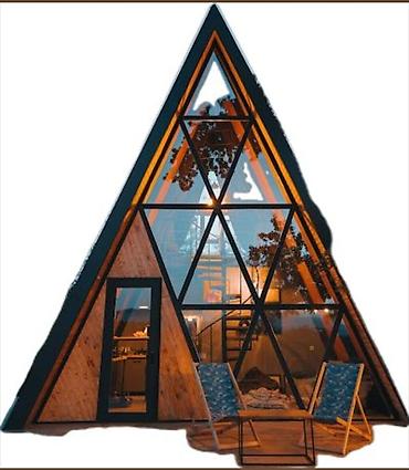 карликовой кури: Беседка 6 x 6 x 7 м, Дерево — 3