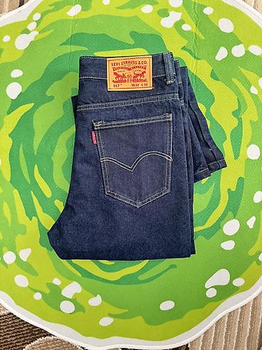 джинсы мужские levis: Мужские джинсы, L, LeviS, Новый, цвет - Синий, Самовывоз, Платная доставка — 1