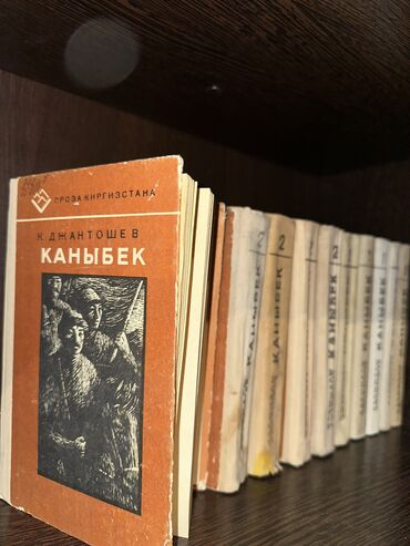 cd diski: Каныбек 1-2книга 
Касымаалы Джантошев на русском и на кыргызском