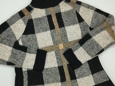 kamizelka szara w krate: Sweter, Tkaniny syntetyczne, Medicine, XL (EU 42), stan - Bardzo dobry