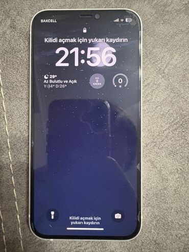 Apple iPhone: IPhone 12, 64 GB, Ağ, Face ID