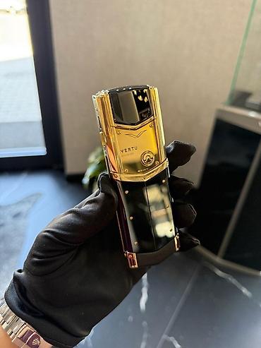 silver et ceken: Vertu 4 GB, rəng - Qızılı, Düyməli — 9