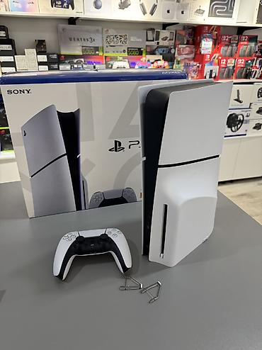 PS5 (Sony PlayStation 5): PlayStation 5 Slim 1 тб с дисководом в идеальном состоянии, полный — 1