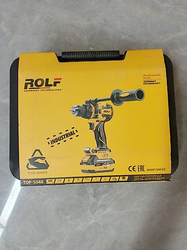 Оборудование для бизнеса: Аккумуляторная дрель‑шуруповерт ROLF TOP‑5048 (Germany Technology) — 1