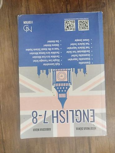 Məhsul: “ENGLISH 7–8” dərs vəsaiti (I Edition) Təsvir: - 7–8-ci