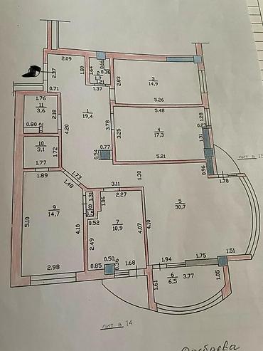 132: 4 комнаты, 132 м², 7 мкр Элитка, 4 этаж, Евроремонт — 10