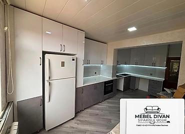 Mətbəx mebeli: Mətbəx mebellərinin sifarişlə hazırlanması DİZAYN XİDMƏTİ PULSUZ — 1