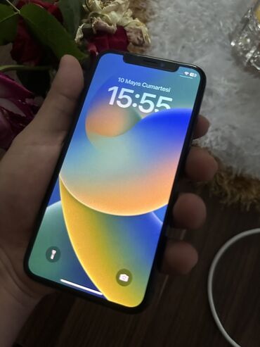 Apple iPhone: IPhone X, 256 GB, Jet Black