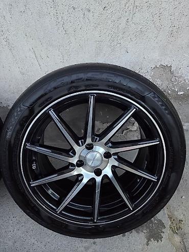 4 bolt r17: İşlənmiş Disk təkər Vossen 215 / 50 / R 17, 5 Boltlu — 1