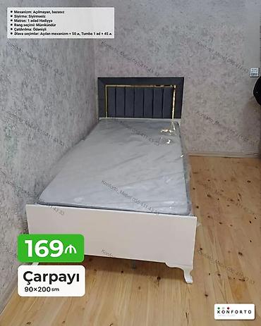 tek kravat ucuz: Çarpayı – 90×200 sm - Mexanizm: Açılmayan, bazasız - Sıyırma — 1