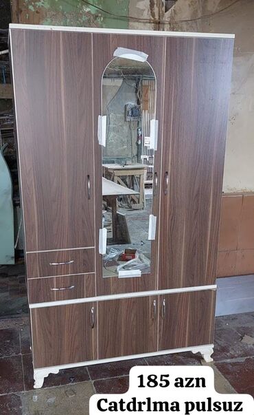 Dolablar: Yeni, Açılan, 3 qapılı Düz dolab, Qarderob, paltar dolabı, Azərbaycan -da lalafo.az — 13 Dolablar: Yeni, Açılan, 3 qapılı Düz dolab, Qarderob, paltar dolabı, Azərbaycan — 13